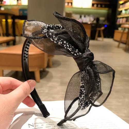 Lace bow knot - knot, hairband