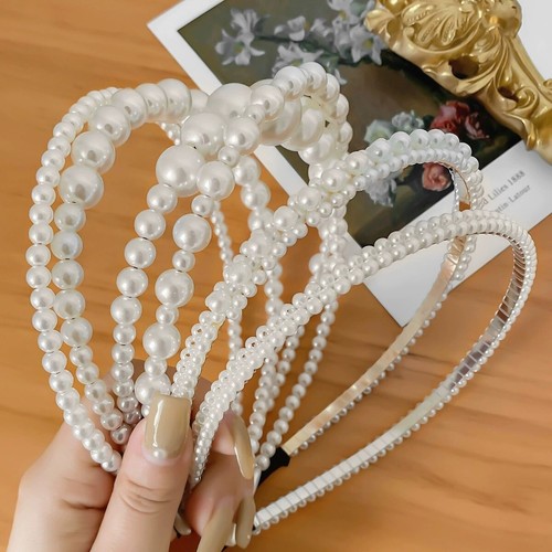Pearls alice bands headbands - alice,