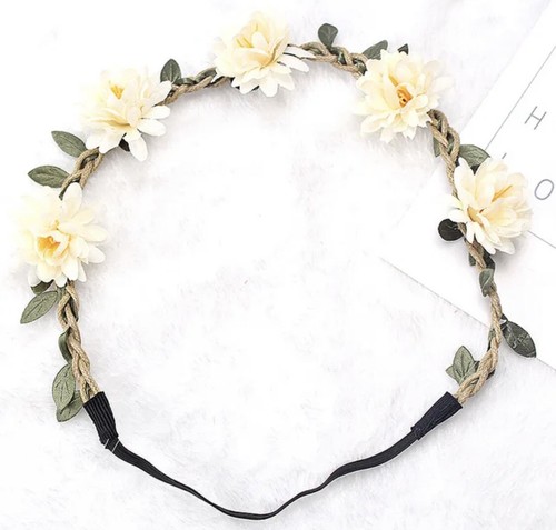 Vintage summer flower leather - vintage,