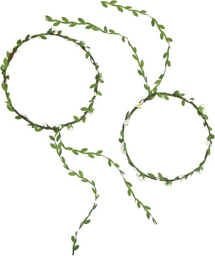 2pcs flower crown - flower, crown,