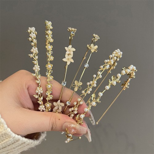 Pearl hairband wedding - hairband,